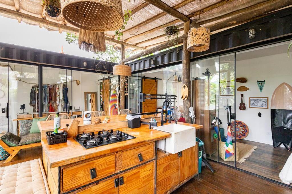 Casa Aconchegante A 700 Metros Da Praia กัมบูรี ภายนอก รูปภาพ