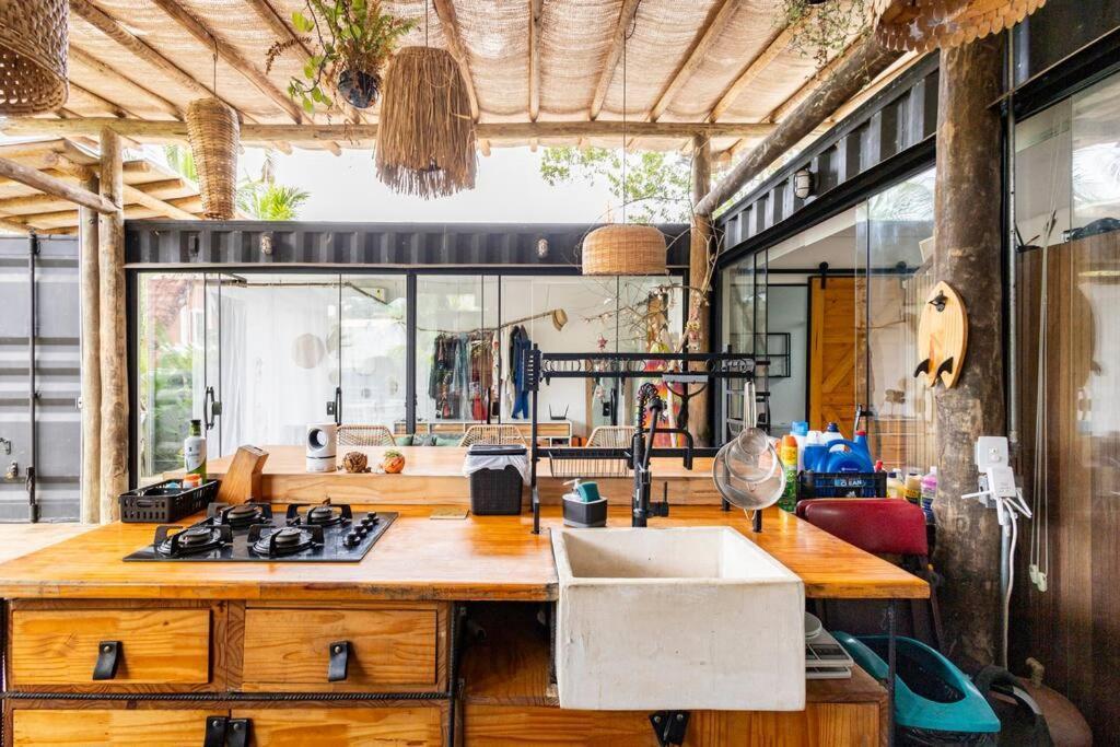 Casa Aconchegante A 700 Metros Da Praia กัมบูรี ภายนอก รูปภาพ