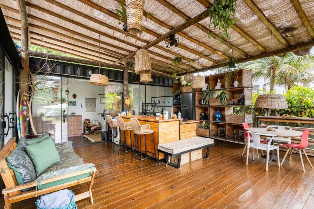 Casa Aconchegante A 700 Metros Da Praia กัมบูรี ภายนอก รูปภาพ
